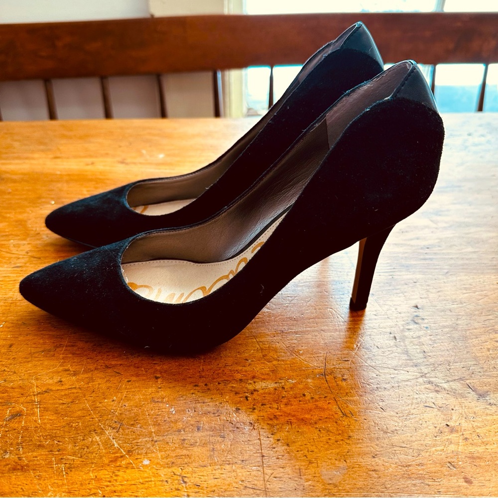 Pretty black suede pumps - Sam Edelman